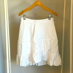 J Crew white skirt